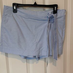 Vineyard Vines Blue Skort with Striped Accent